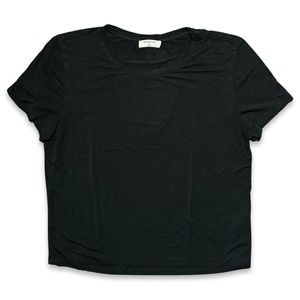 Babaton Black Jersey T Shirt